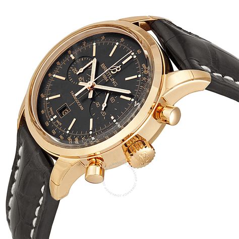 breitling transocean chronograph men's watch.